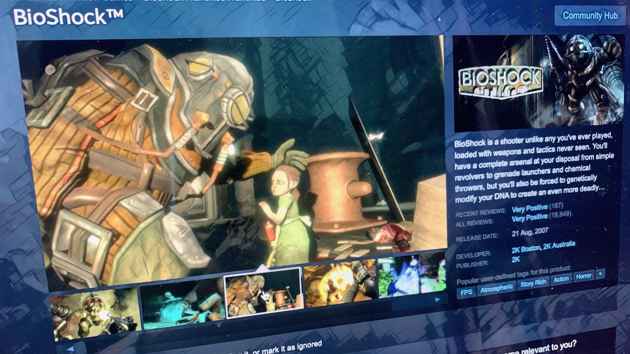 바이오 쇼크(2K, 2007) 플레이 후기