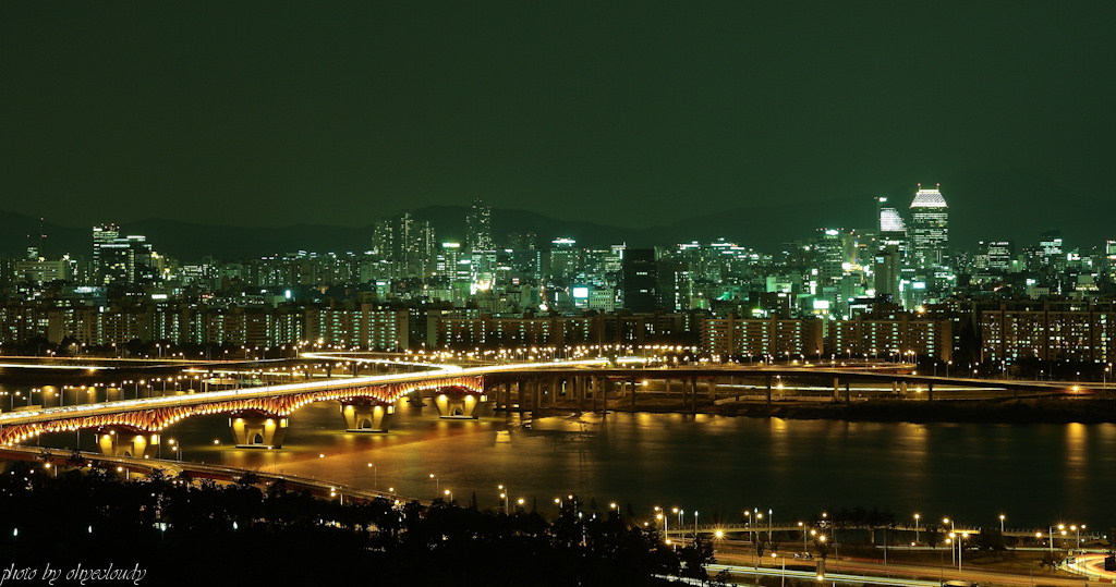 응봉산 야경 - 내 첫 야경