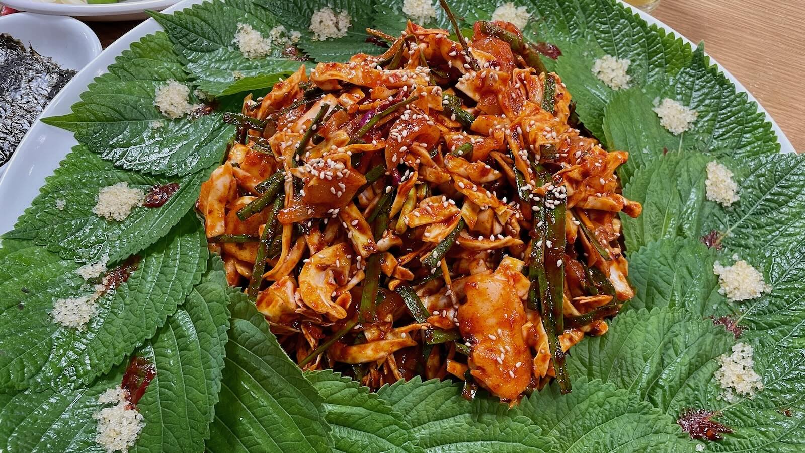 야탑 강릉집 우럭회무침 후기