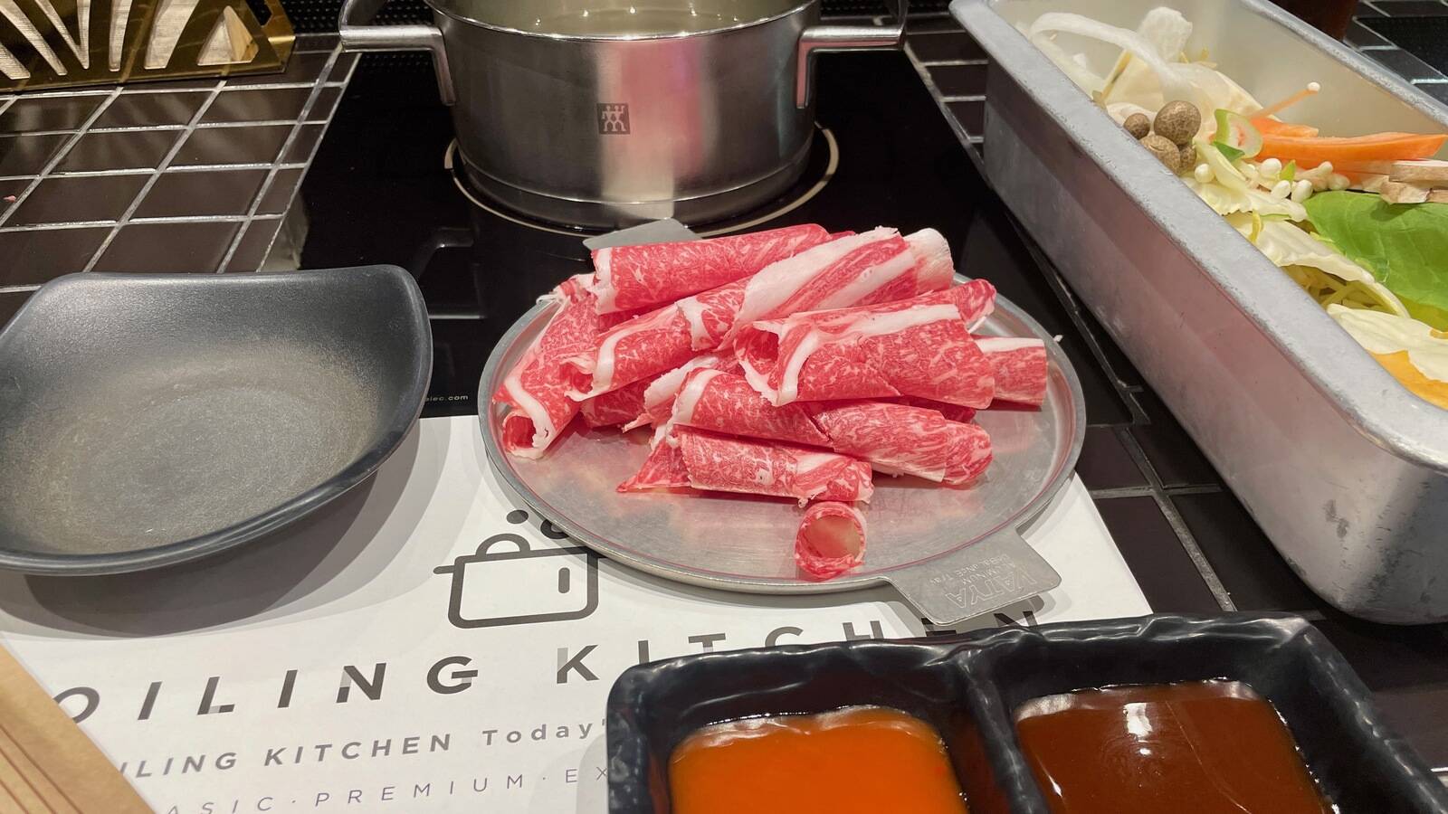 보일링키친 현대백화점 판교점 일인 샤부샤부 식사 후기