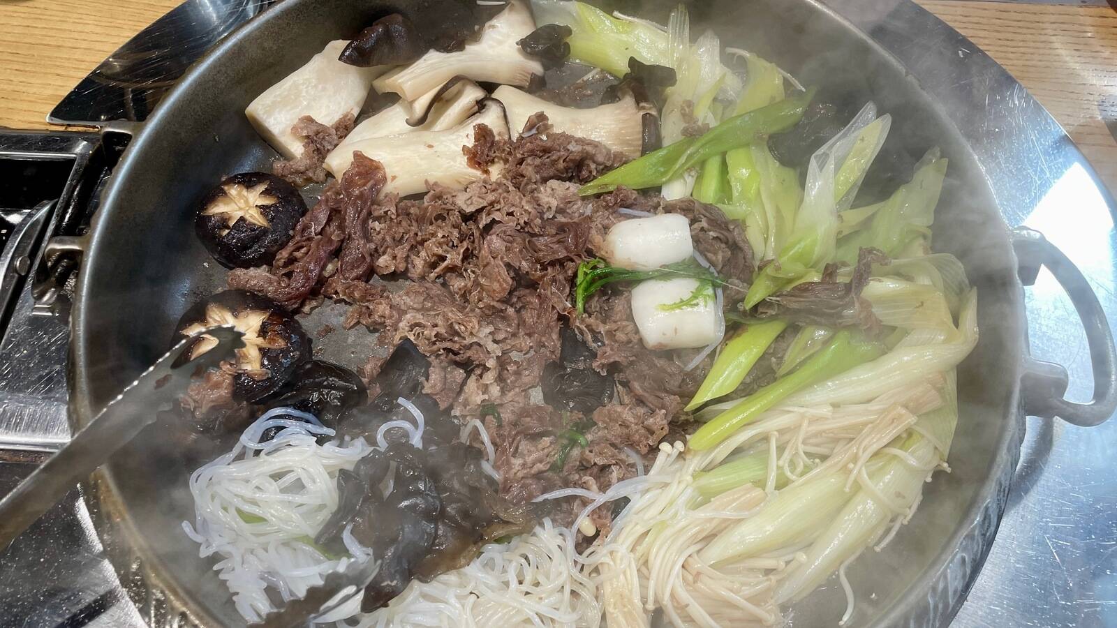 분당 서현 화수목 스키야키 식사 후기 - 일본식 소고기 전골