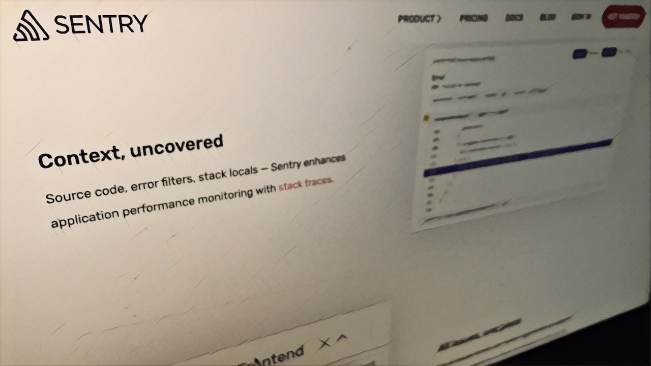 크래시 리포트, 에러 트래킹이 필요하면 sentry