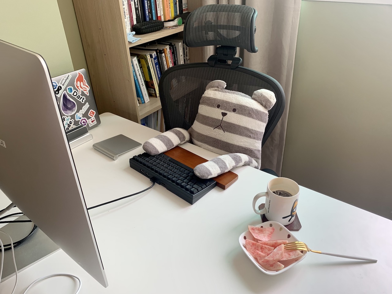 재택근무 장비와 소프트웨어 셋업 후기 - 데스크 셋업