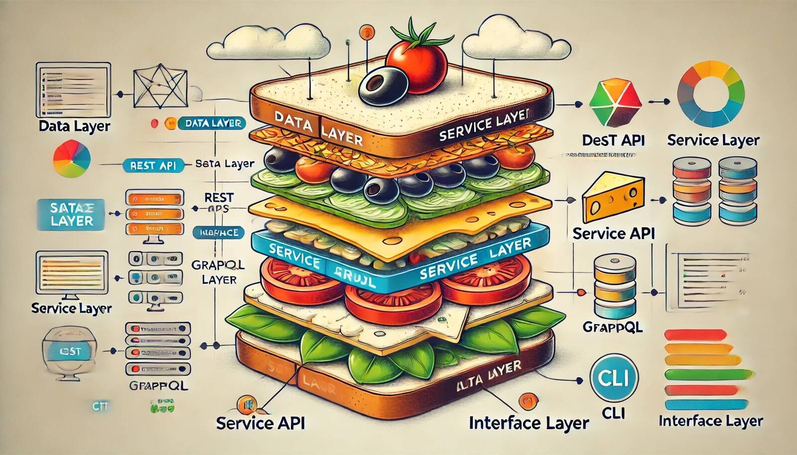 Application Layering 아키텍처 - ports and adpaters로 layer를 만든 아키텍처